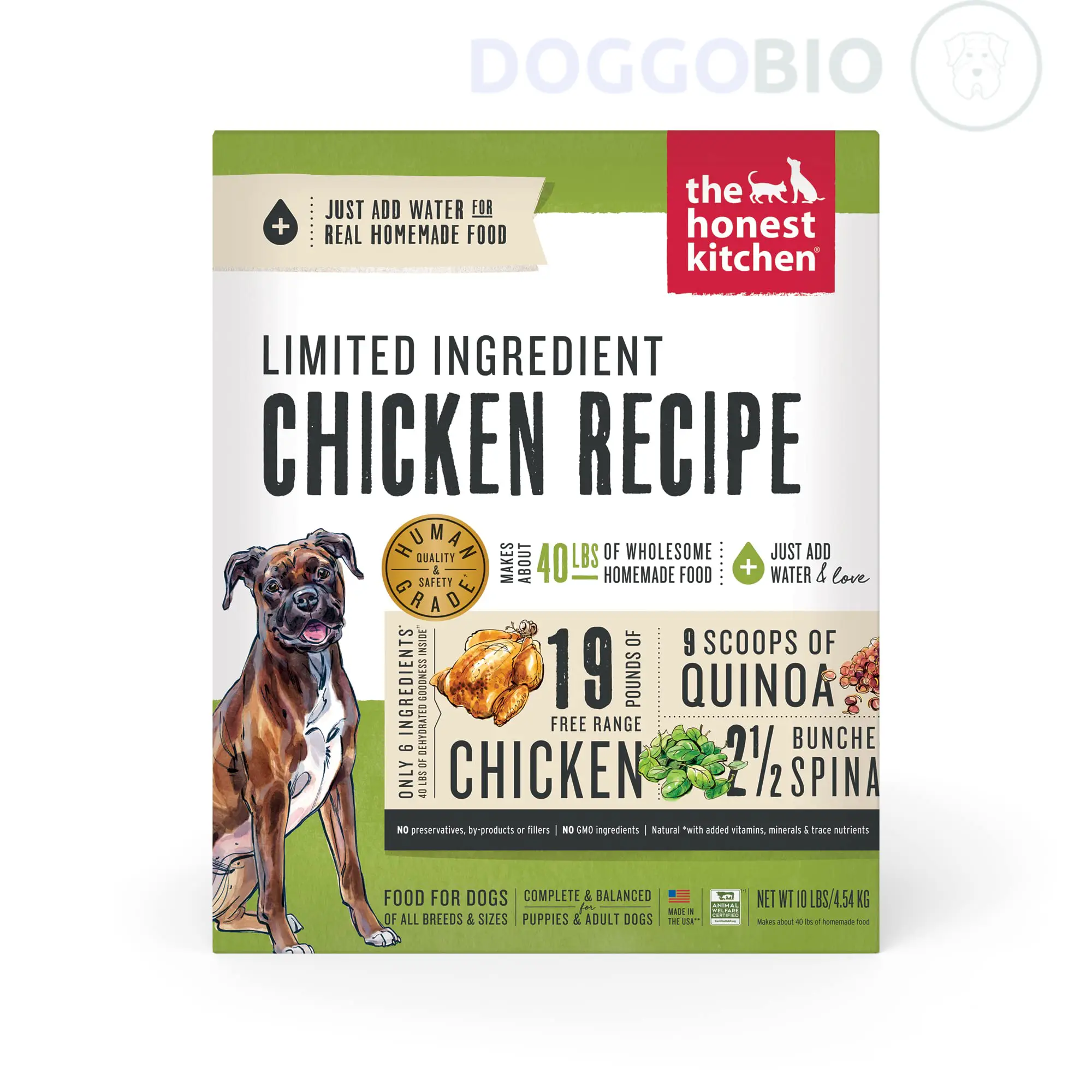 The Honest Kitchen Limited Ingredient Chicken Dog Food